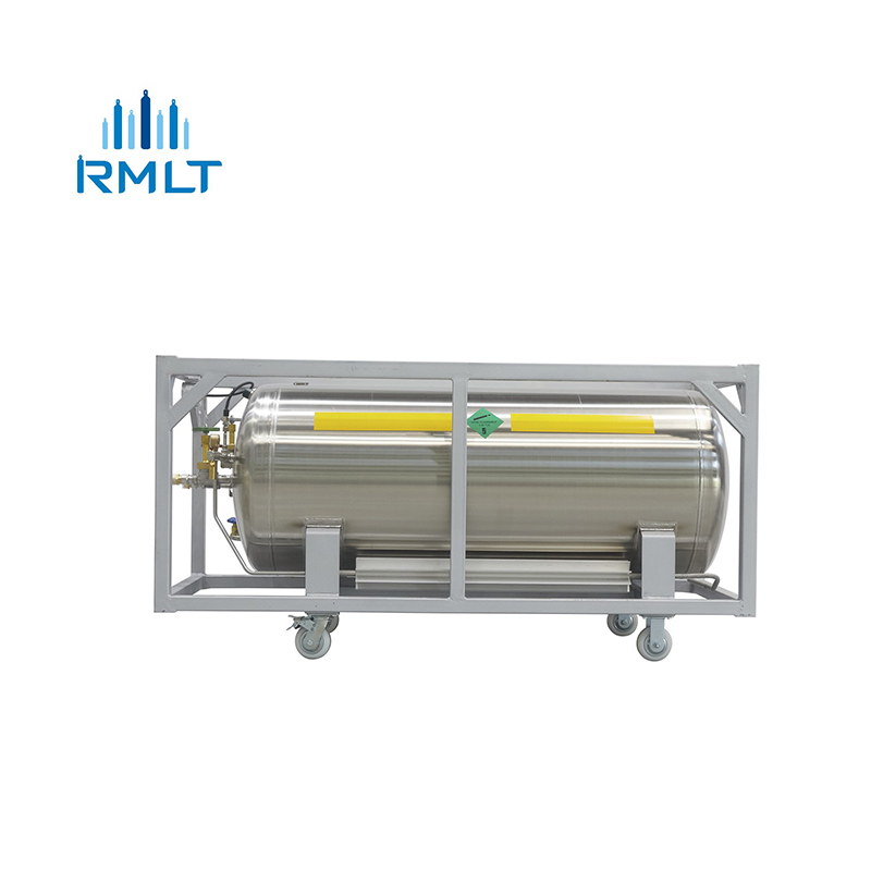 Cylindre de liquide cryogénique horizontal